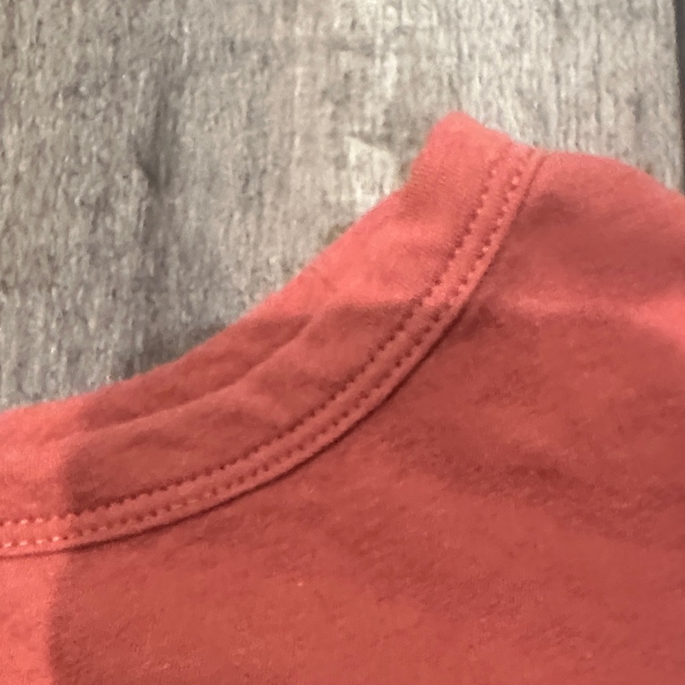Everlane Women's Short Sleeve Tee in Rust - Picture 4 of 7